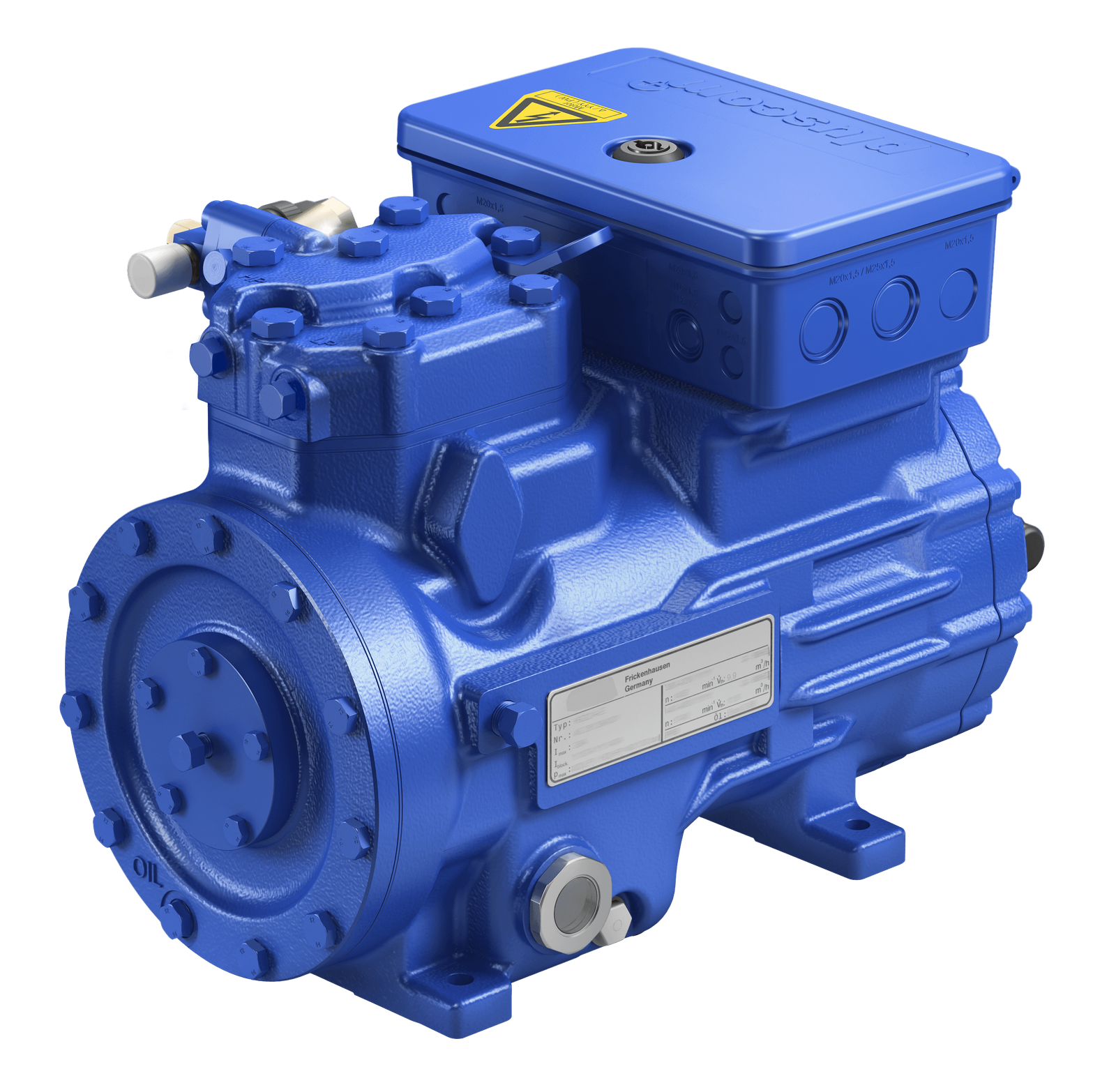 BOCK HGX12e/75-4 S CO₂ Yarı Hermetik Pistonlu Kompresör